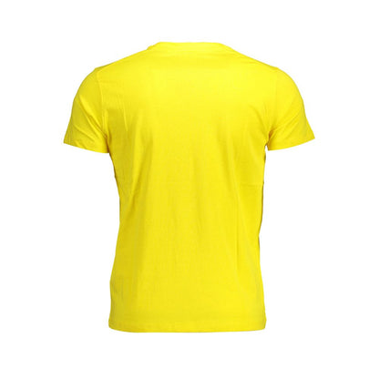 Sunny Yellow Crew Neck Logo Tee