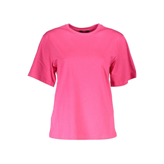 Roze katoenen tops en T-shirt