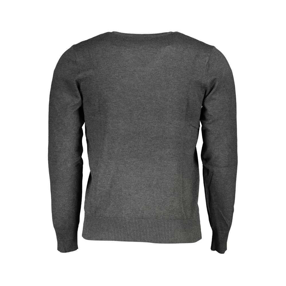 Gray Nylon Sweater