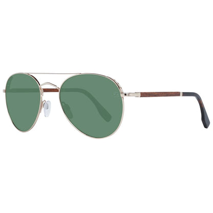 Rose Gold Men Sunglasses