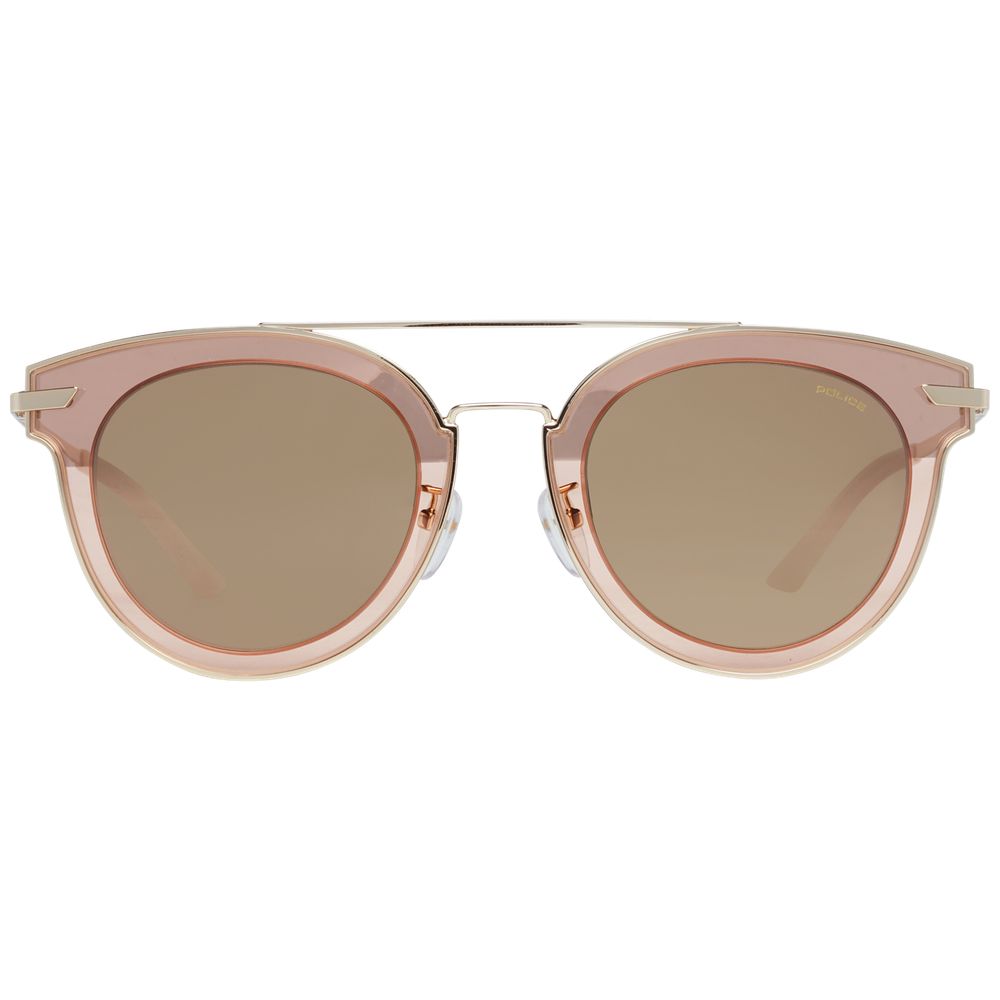 Rose Gold Men Sunglasses