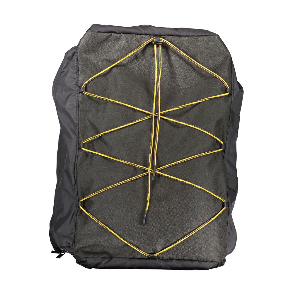 Black Polyester Backpack