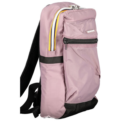 Purple Polyester Backpack