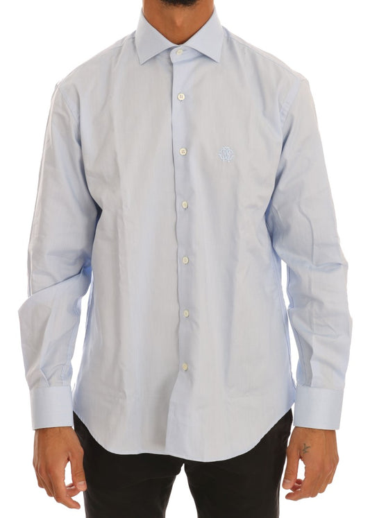 Light Blue Cotton Dress Shirt