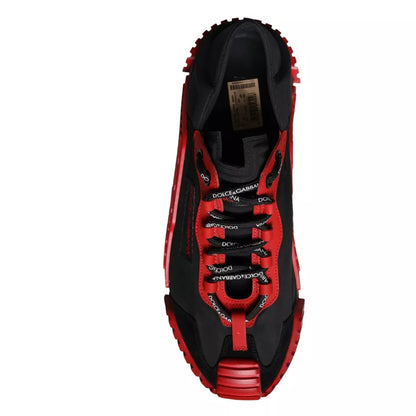 Black Red NS1 Low Top Sneakers Men Shoes