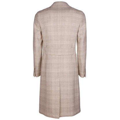 Beige Wool Vergine Jacket