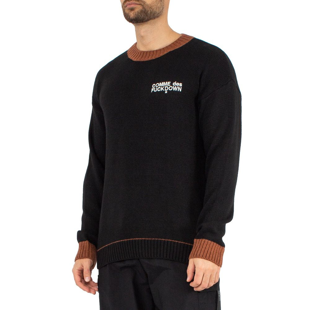 Black Acrylic Sweater