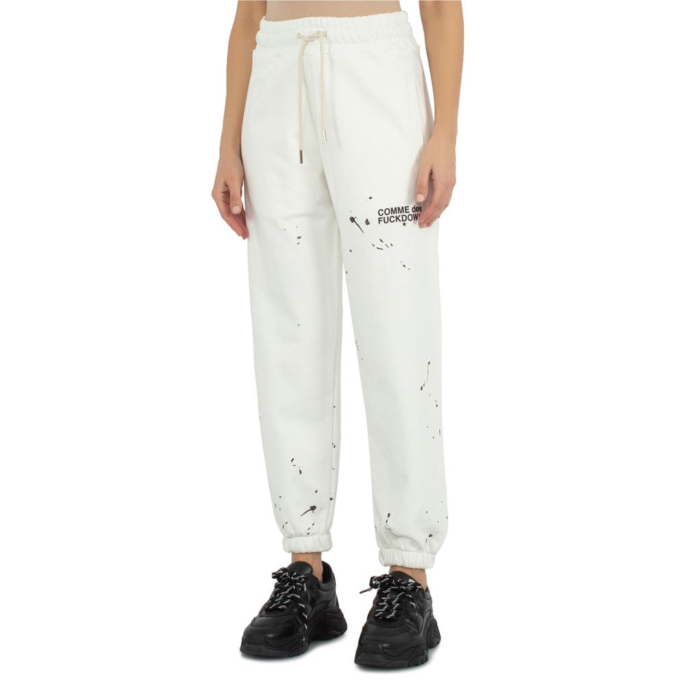 White Cotton Jeans & Pant