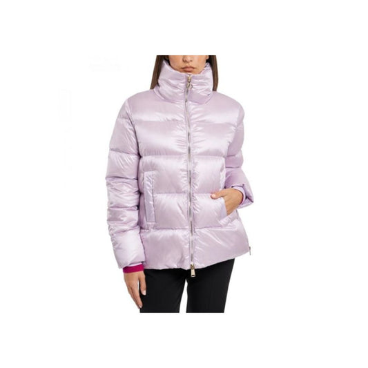 Purple Polyester Jackets & Coat