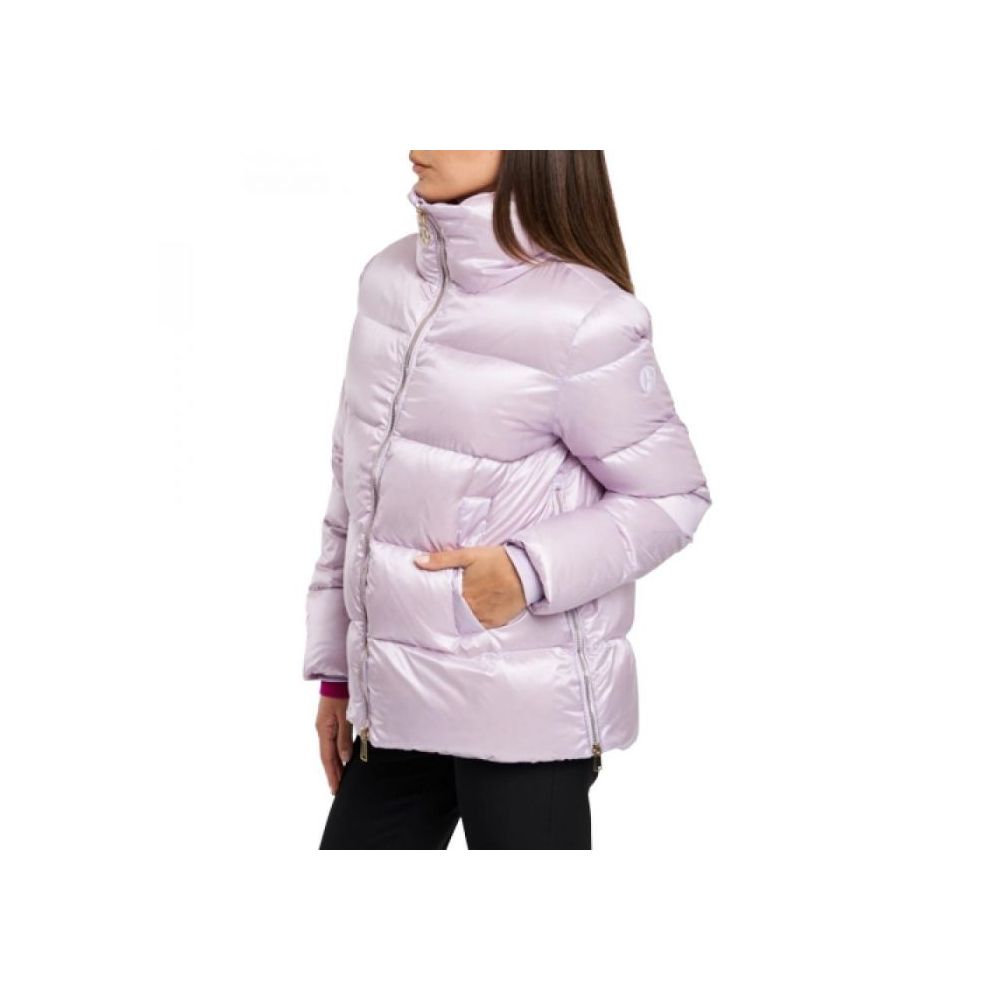 Purple Polyester Jackets & Coat