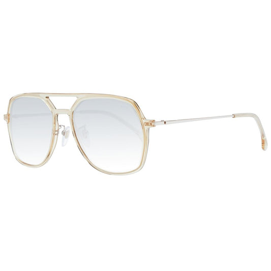 Beige Unisex Sunglasses