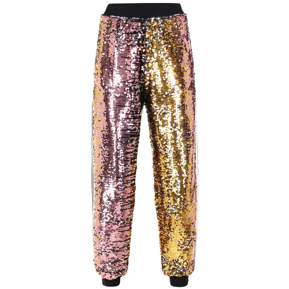 Multicolor Polyester Jeans & Pant