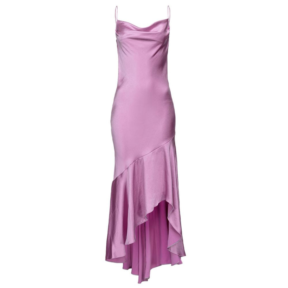 Pink Polyester Dress