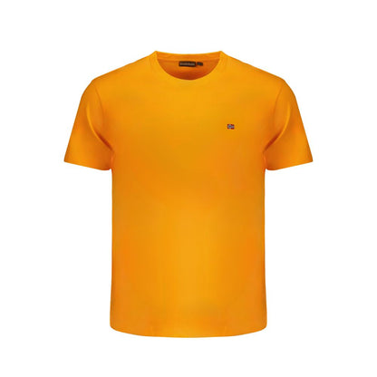 Orange Cotton T-Shirt