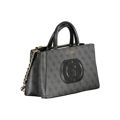 Gray Polyethylene Handbag