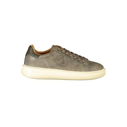 Beige Polyester Sneaker