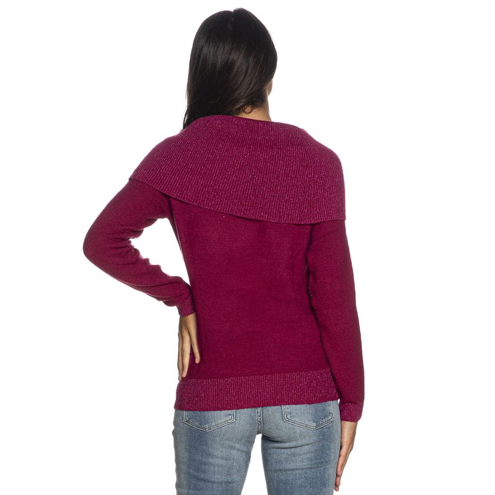 Fuchsia Viscose Sweater