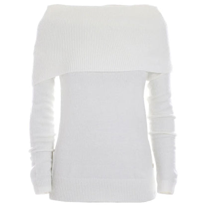 White Viscose Sweater