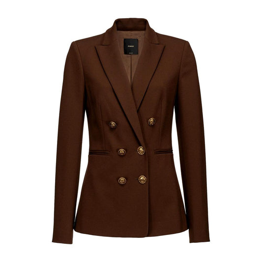 Brown Viscose Suits & Blazer