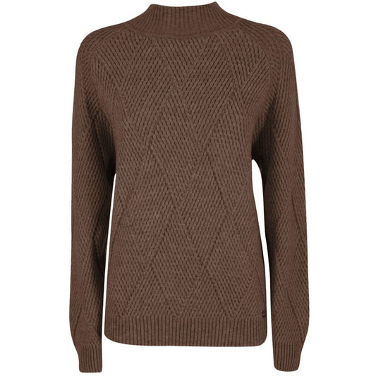 Brown Acrylic Sweater