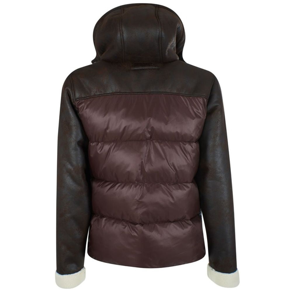 Brown Nylon Jacket