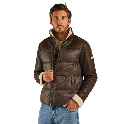 Brown Nylon Jacket