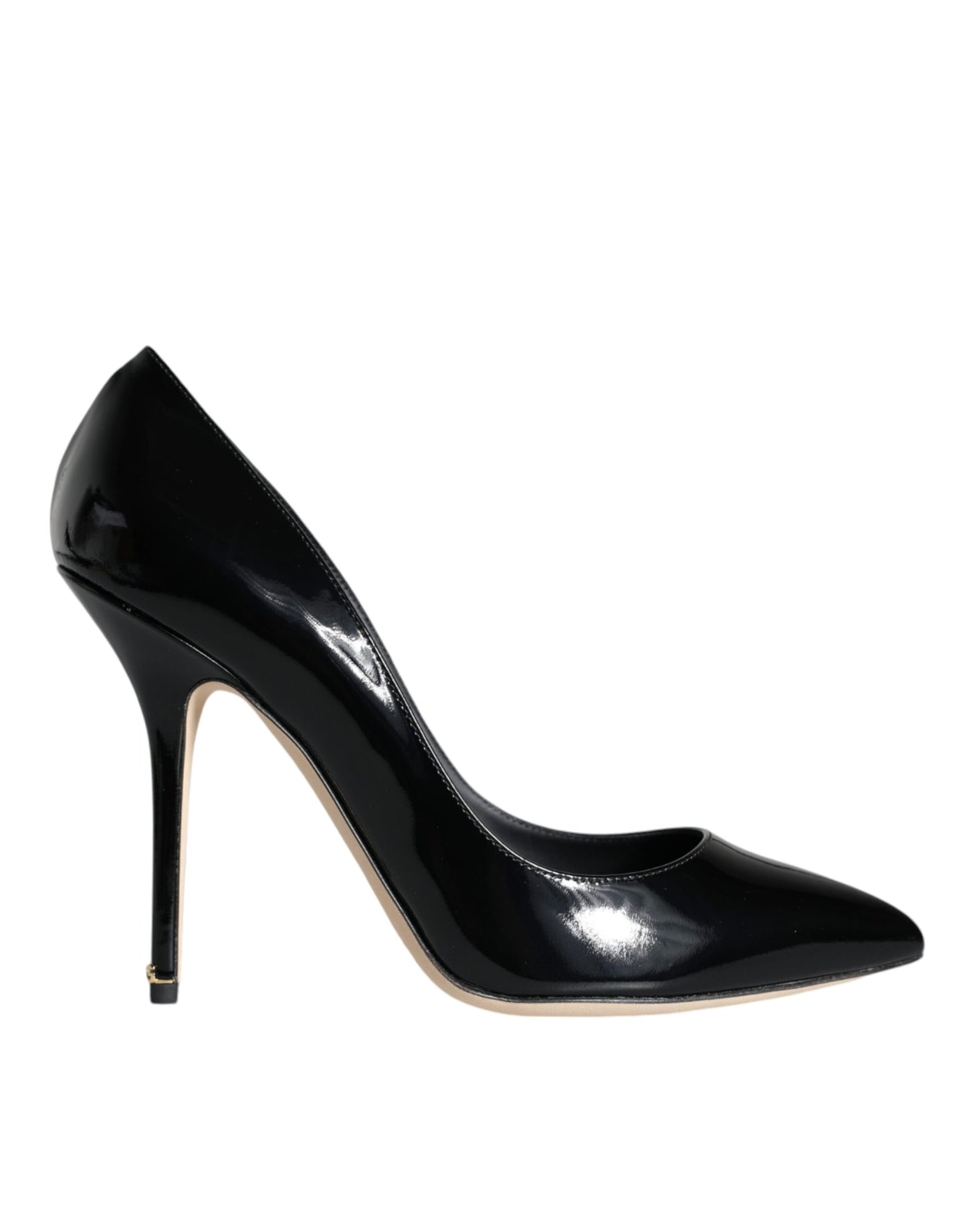 Black Patent Leather Bellucci Pumps Heels Shoes