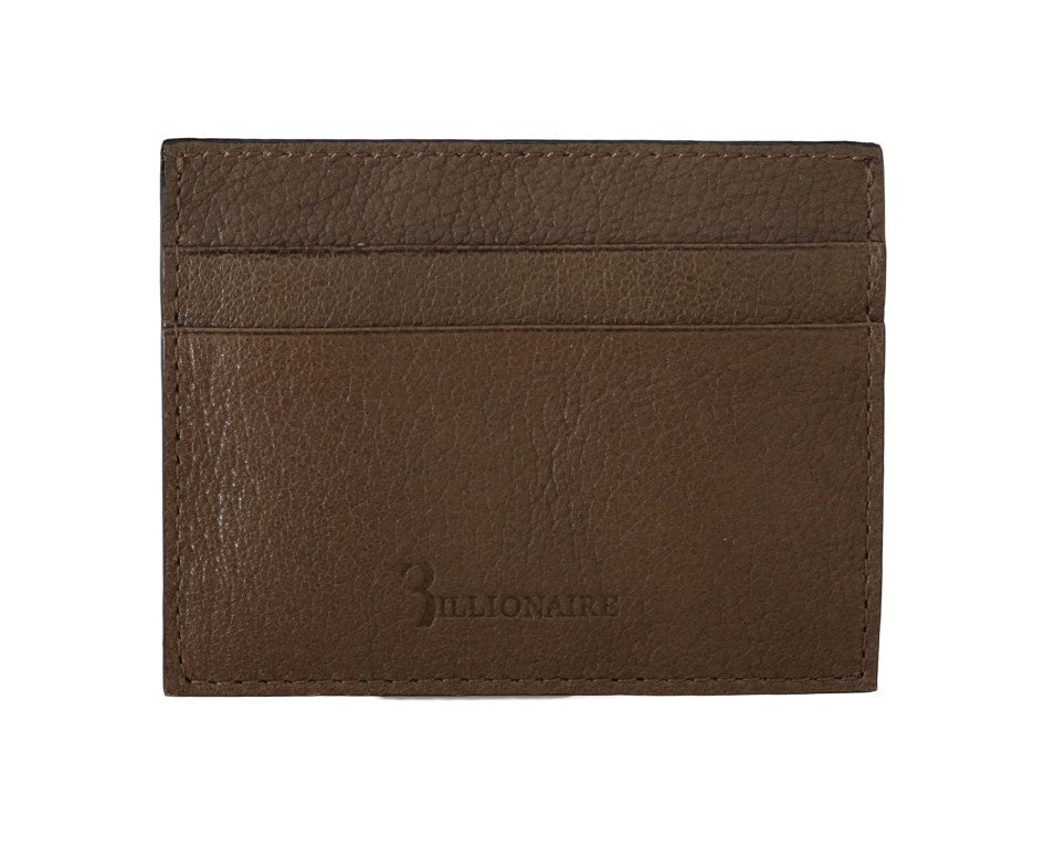 Elegant Turtledove Leather Men's Wallet