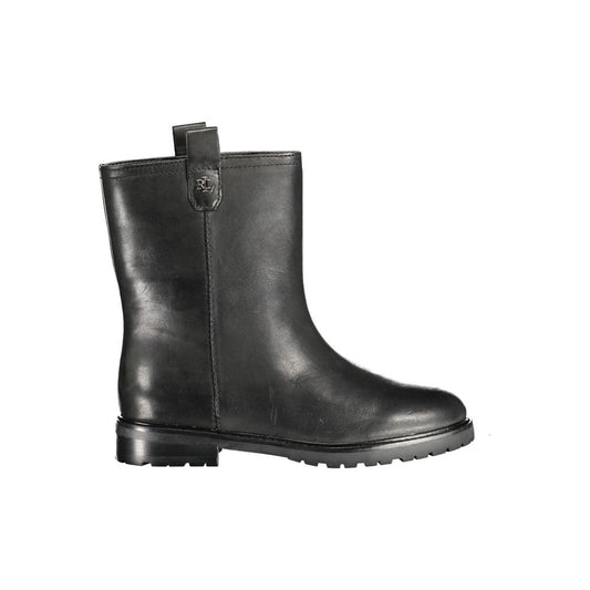 Black Polyester Boot