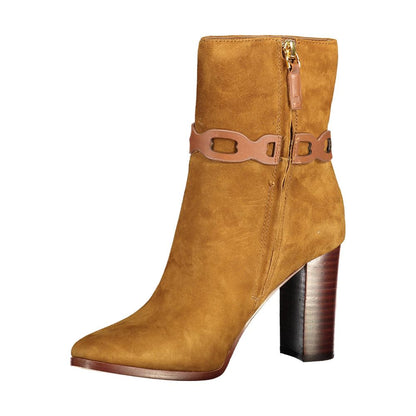 Brown Leather Boot