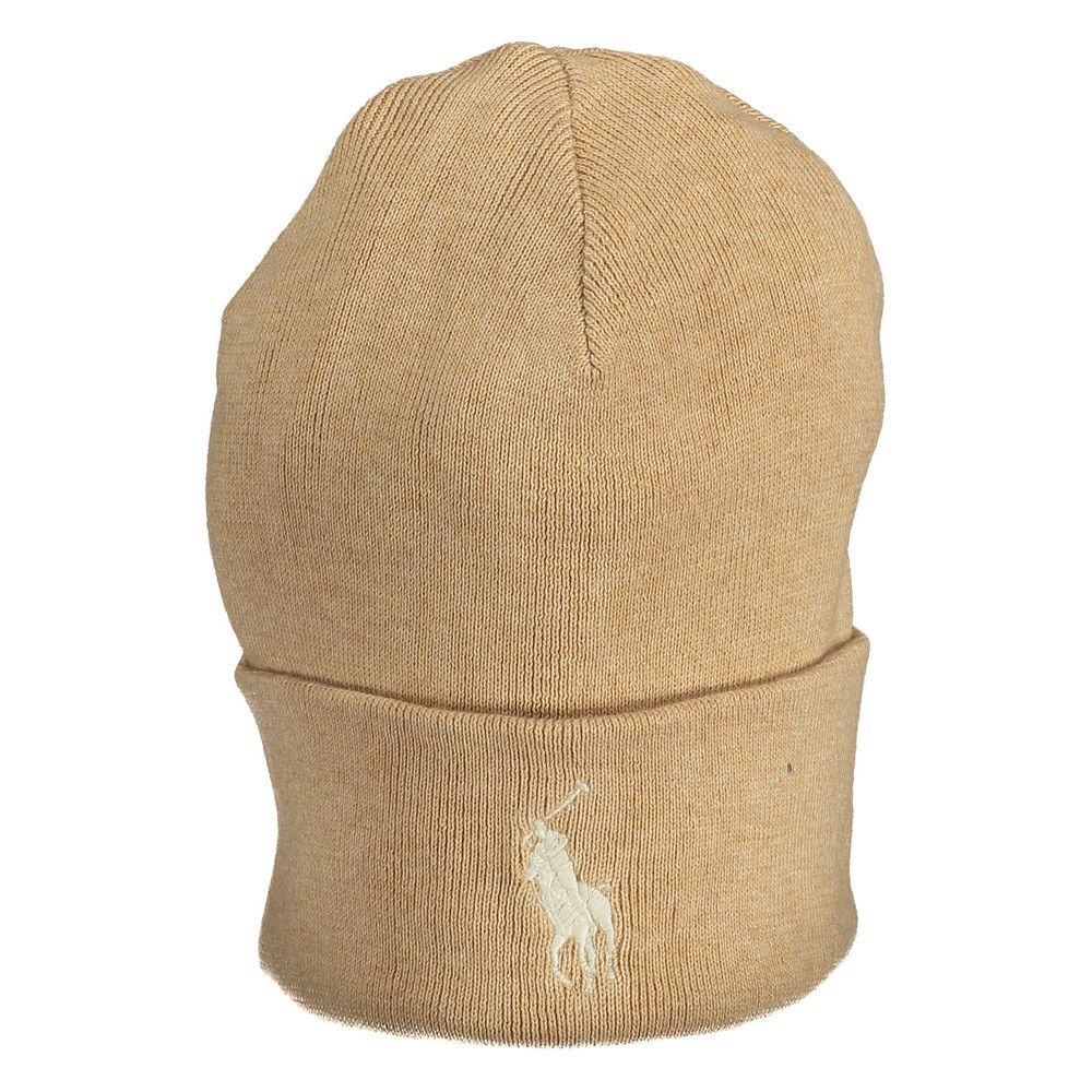 Beige Cotton Hats & Cap