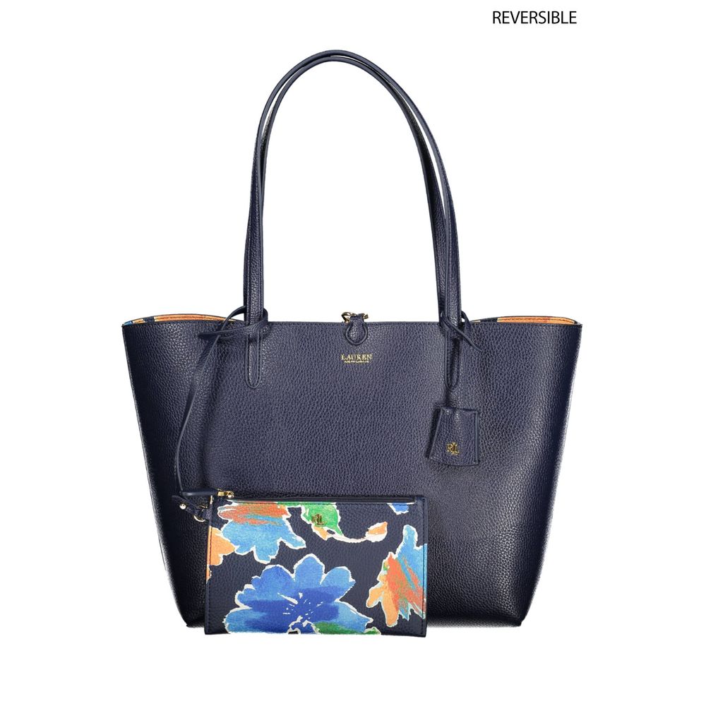 Blue Polyethylene Handbag