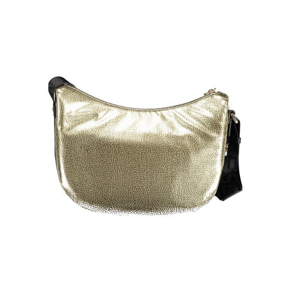 Gold Polyester Handbag