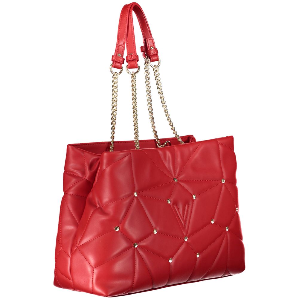 Red Polyethylene Handbag