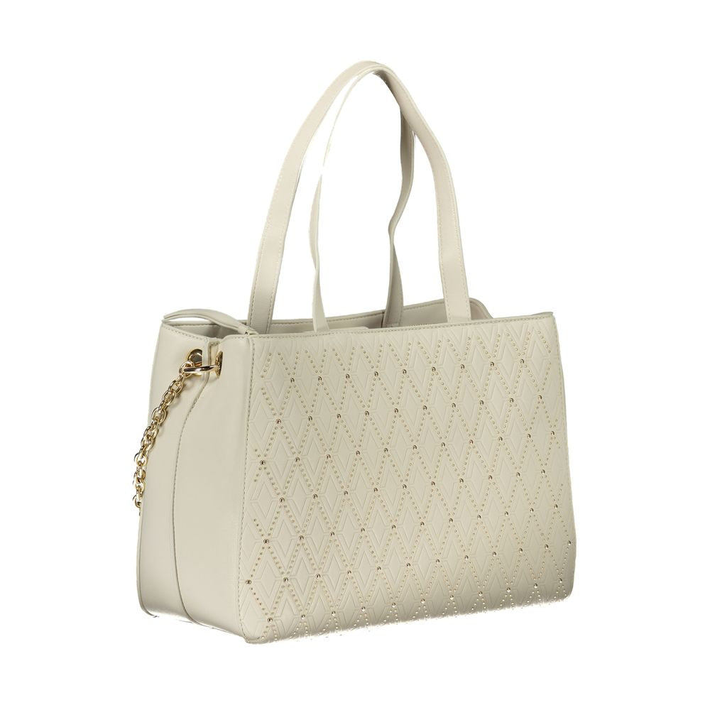 White Polyethylene Handbag