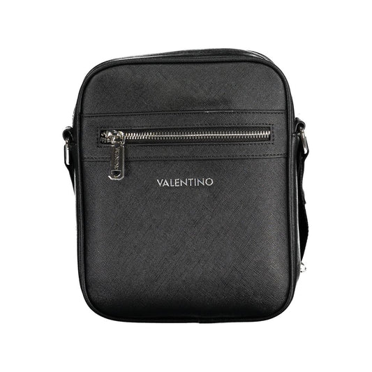 Black Polyethylene Shoulder Bag