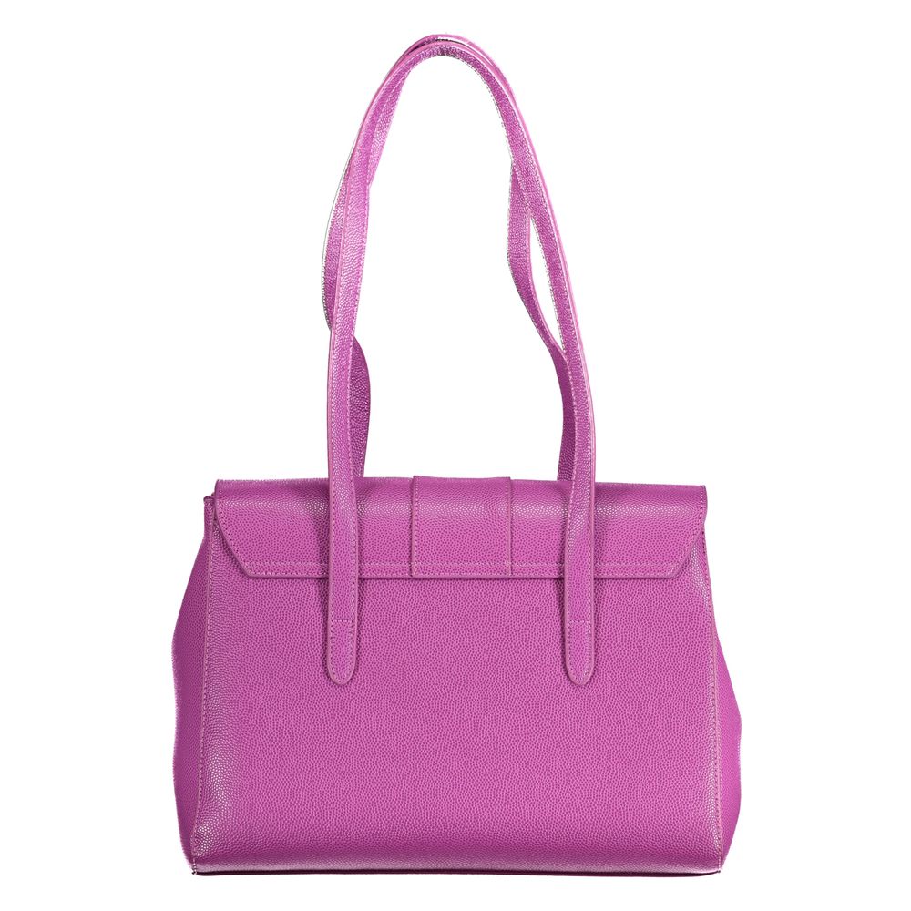 Purple Polyethylene Handbag