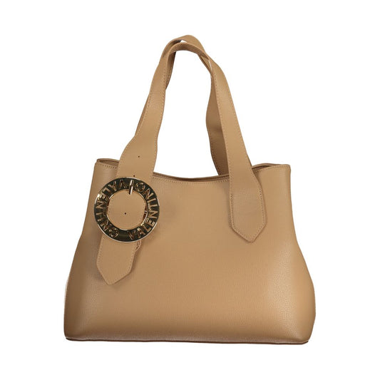 Beige Polyethylene Handbag