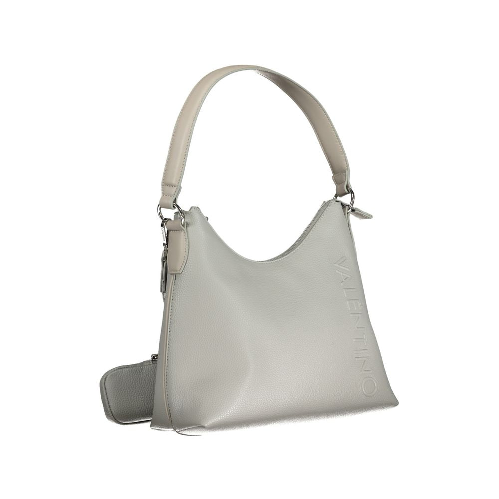 Gray Polyethylene Handbag