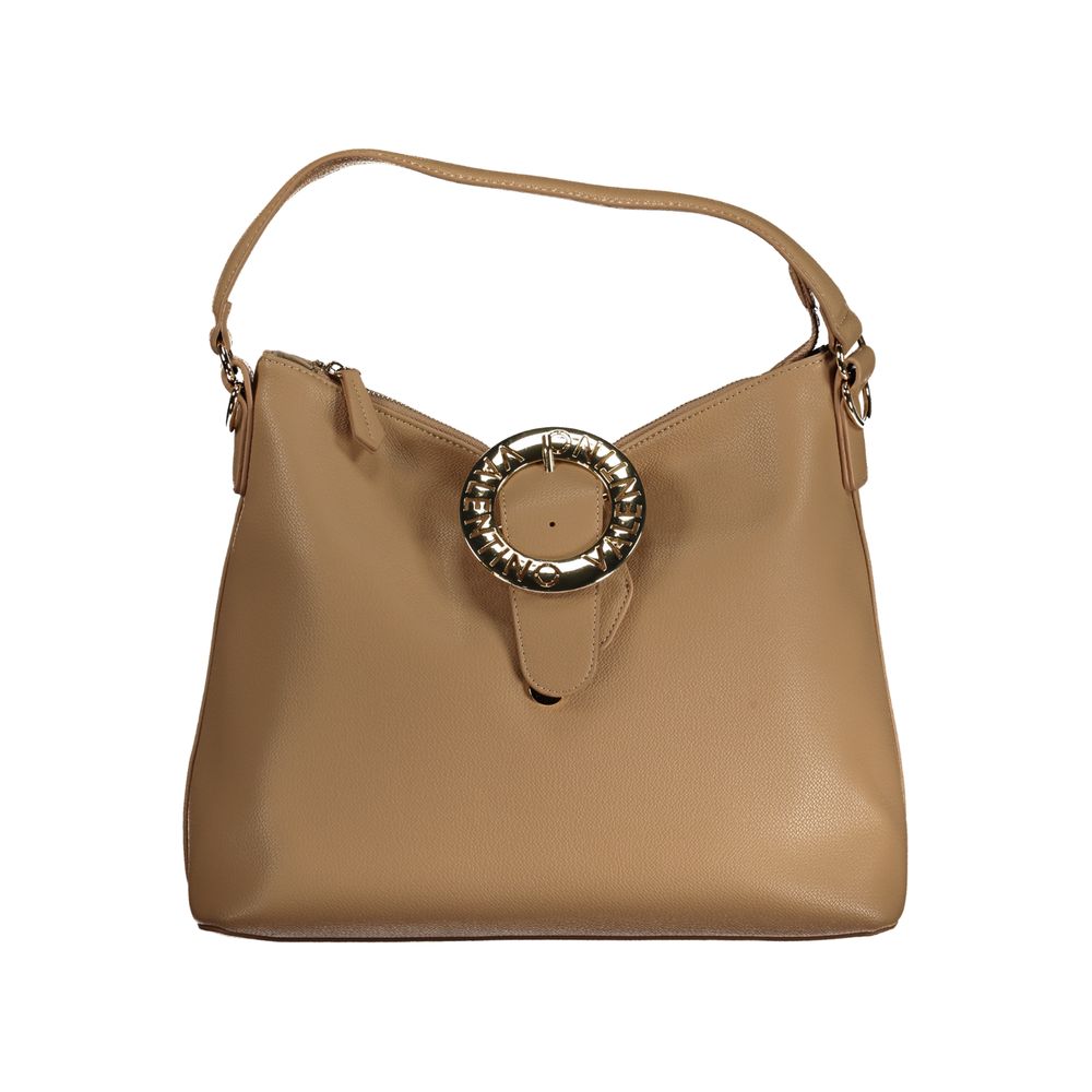 Beige Polyethylene Handbag