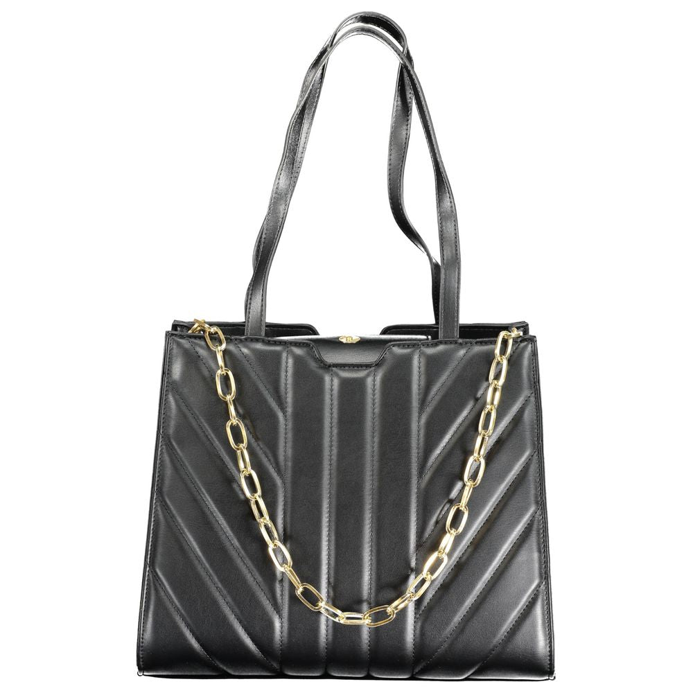 Black Polyethylene Handbag