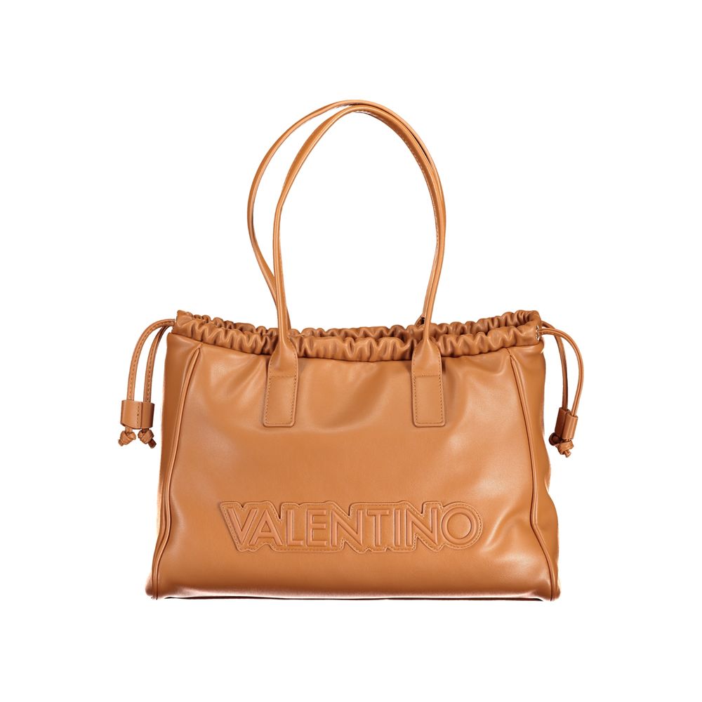 Brown Polyethylene Handbag