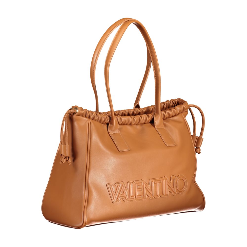 Brown Polyethylene Handbag