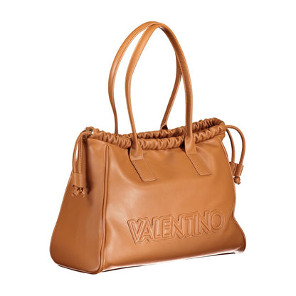 Brown Polyethylene Handbag