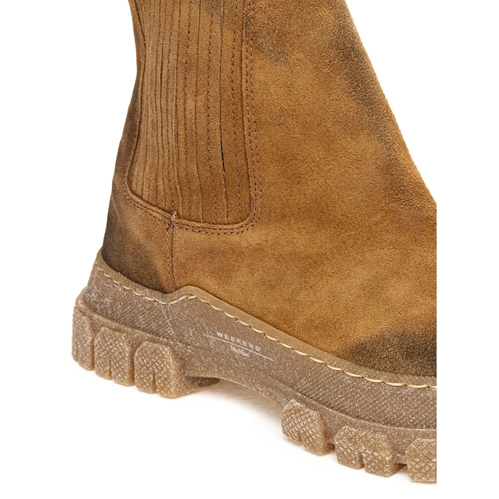 Brown Camoscio Boot