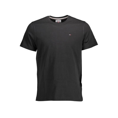 Black Cotton T-Shirt