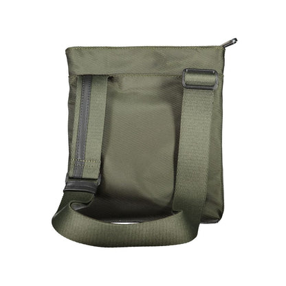 Green Polyester Shoulder Bag