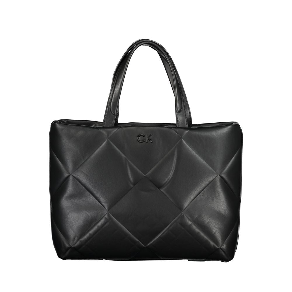 Black Cotton Handbag