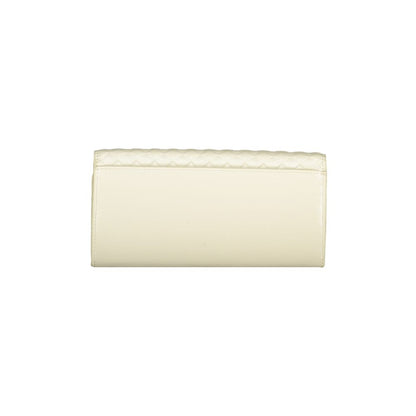 Beige Polyester Wallet