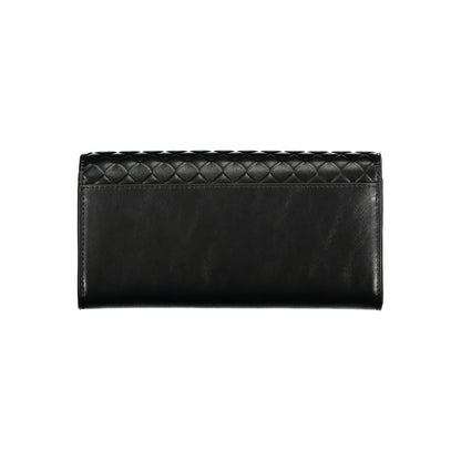 Black Polyester Wallet